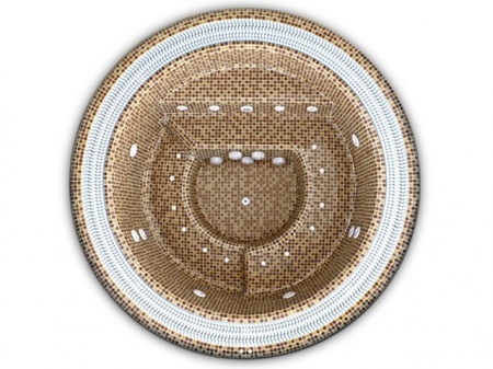 Переливной спа-бассейн AstralPool Mirage / Aquavia Oasis Переливной спа-бассейн AstralPool Mirage / Aquavia Oasis