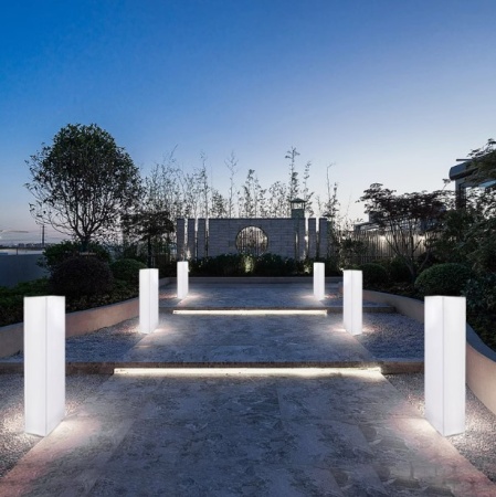 Светильник Колонна 30х115  питание от АКБ, RGB Светильник Колонна 30х115  питание от АКБ, RGB