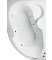 Ванна Vayer Azalia 170x105 (Левая) с гидромассажем